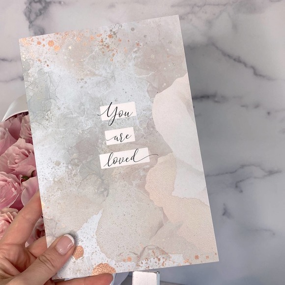 YOU ARE LOVED Inspirational Christian notebook / home decor, Bible study gifts - Picture 2 of 8